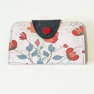 Floral Credit Card Holder Case